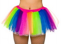 Kurzes Tutu In Regenbogenfarben