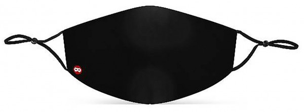 Mund Nasen Maske schwarz