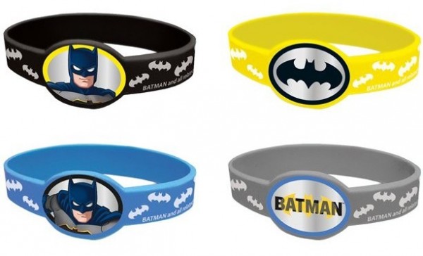 4 Batman Hero Armbänder