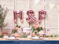 Vorschau: Folienballon T roségold 35cm