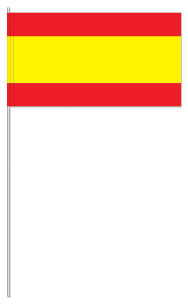 10 Spanien Fahnen Barcelona 39cm
