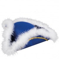 Vorschau: Funkenmarie Garde Hut blau