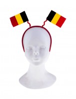 Belgien Haarreif mit Fähnchen