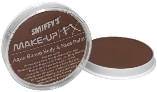 Make-Up Gesicht und Körper Hellbraun