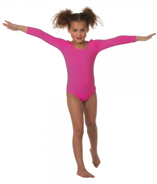 Klassischer Pinker Body Für Mädchen