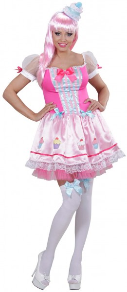 Backfee Ine Cupcake Kostüm Für Damen Rosa