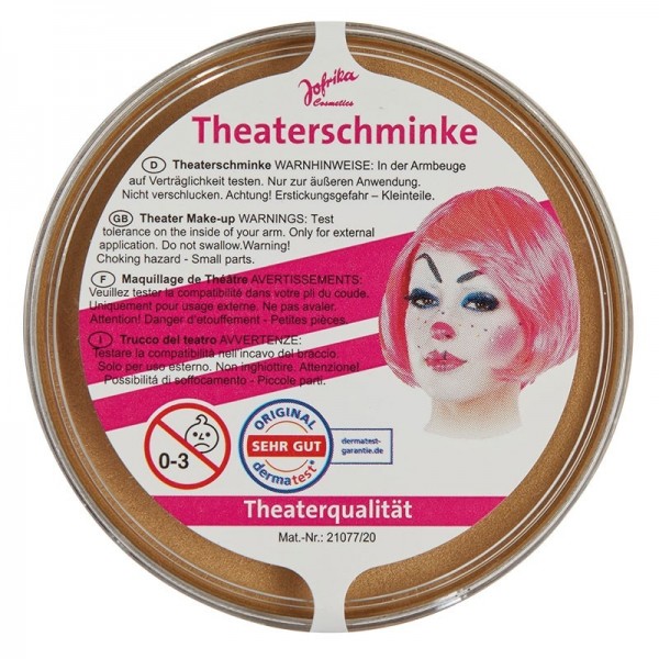 Profi Theaterschminke Gold
