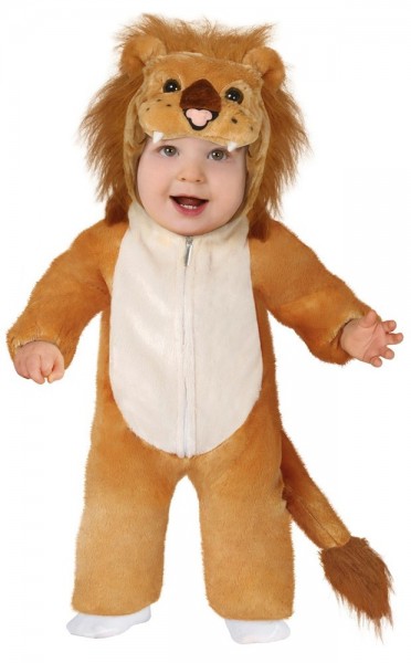 Mutiger Löwe Plüschkostüm für Kleinkinder