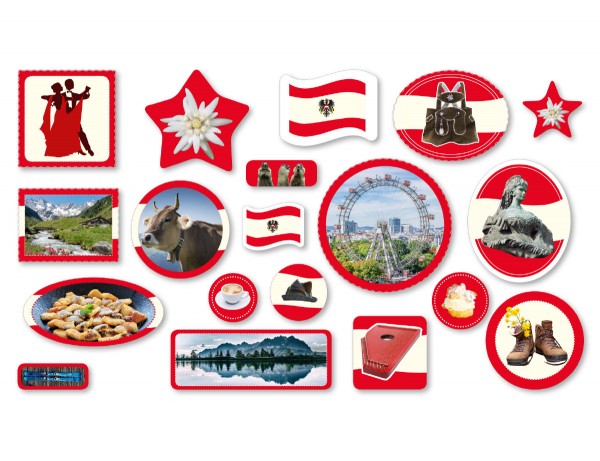 57 Österreich Streudeko Motive Wien