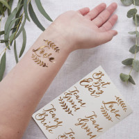 6 Märchenhochzeit Tattoos