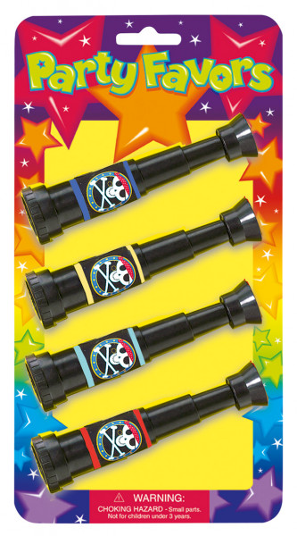 Piraten Party Kleines Teleskop Für Mutige Seefahrer 4 Stück