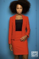 OppoSuits Partyanzug Red Ruby