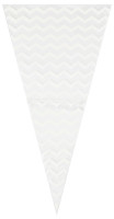 Vorschau: 10 Zickzack transparente Geschenktüten
