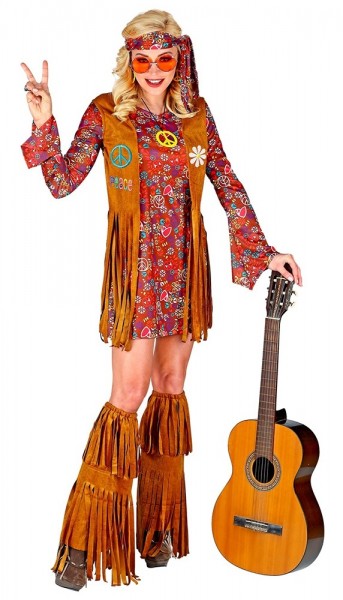 Hippie Braut Mady Damenkostüm