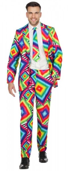 Irrer Psychedelic Partyanzug für Herren