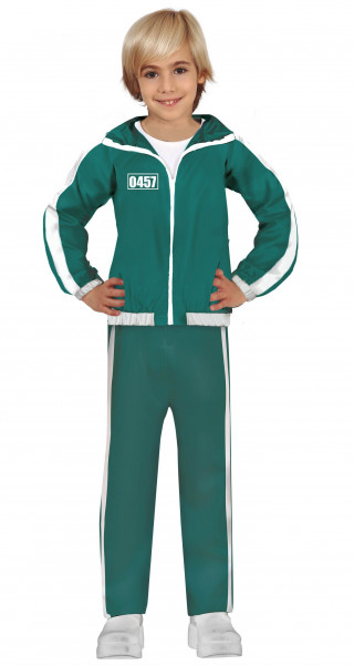 Grüner Todesspiel Jogginganzug für Jungen