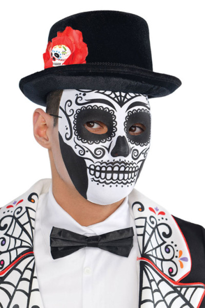 Tag der Toten Maske Black and White 2