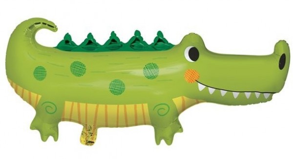 Krokodil Party Folienballon 91,4cm