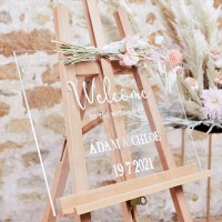 Country Wedding DIY Acryl Schild