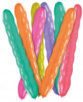 8er Set Kugelballons Bunt 80cm