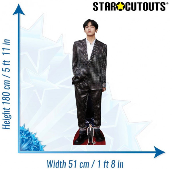 BTS V Bangtan Boys Aufsteller 1,80m 3