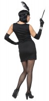 Förhandsgranskning: Damdräkt från 1920-talet Black Flapper Lady