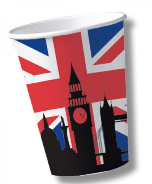 10 Großbritannien Party Becher 200ml