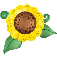 Sonnenblume Folienballon 76cm x 66cm