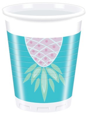8 Ananas Augenblick Becher 200ml