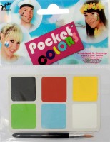 Taschen Schminkpalette 6 Farben