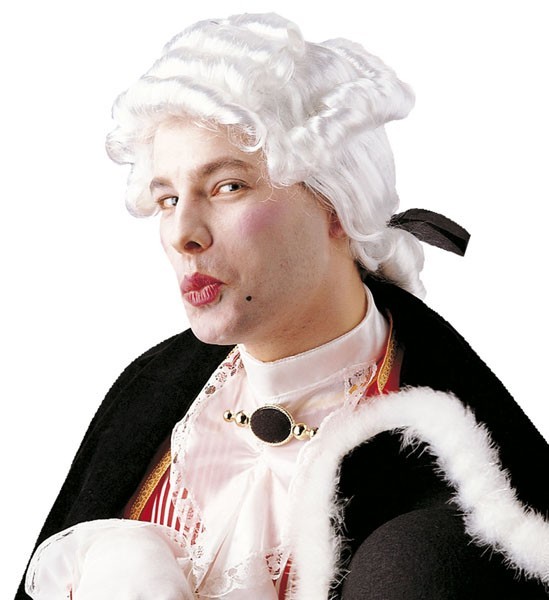 Barocke Rokoko Perücke