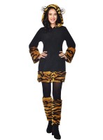 Tiger Lady Kostüm Damen