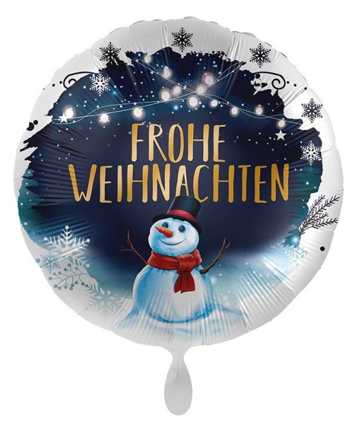 Weihnachts-Folienballon Schneezauber 45cm