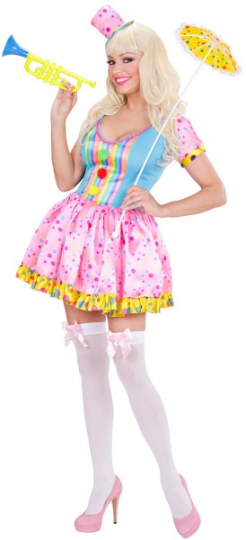 Clown Lady Augustina Damenkostüm