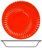 Vorschau: 10 Red Passion Pappteller 22cm