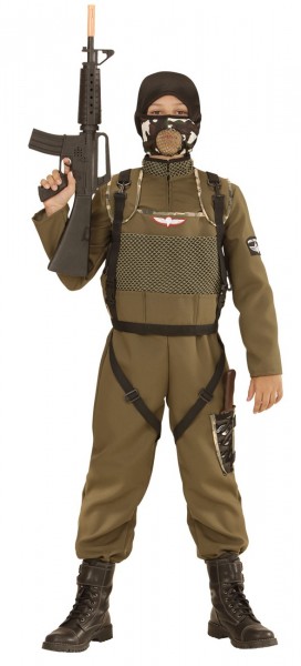Fallschirmspringer Finn Kinderkostüm 2