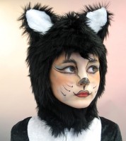 Niedliche Kinder Katzenmütze