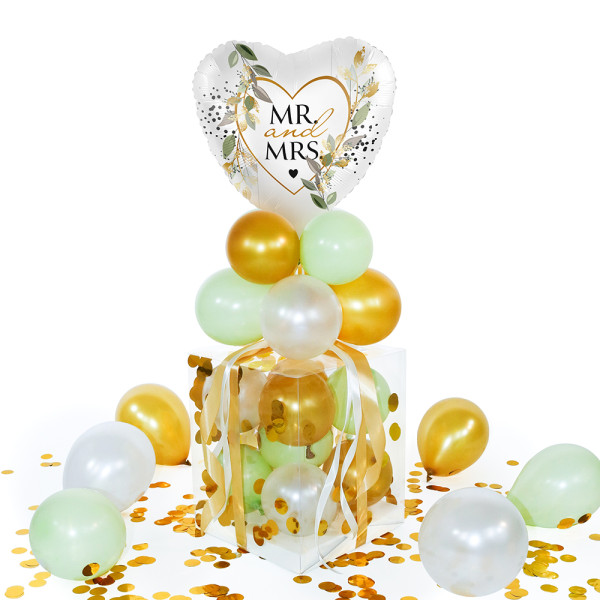 Balloha Geschenkbox DIY Mr. & Mrs. Botanical XL
