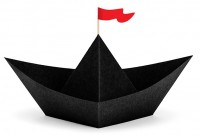 6 DIY Südsee Piraten Deko Papierboote