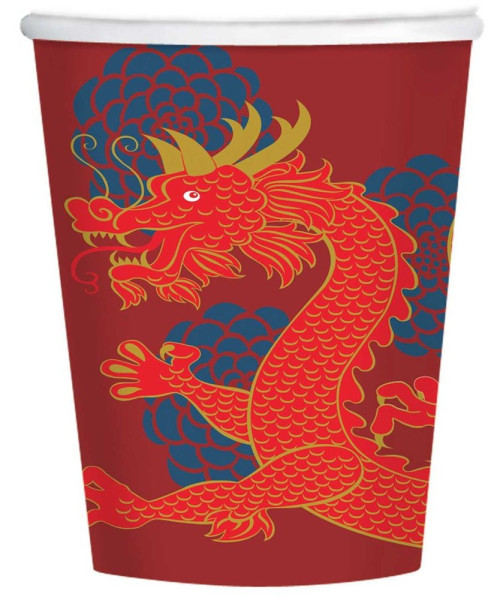 8 Neujahrsfest Chunjie Pappbecher
