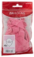 10 Rosa Luftballons Partydancer 27,5cm