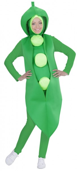 Erbsenschoten Veggie Damenkostüm