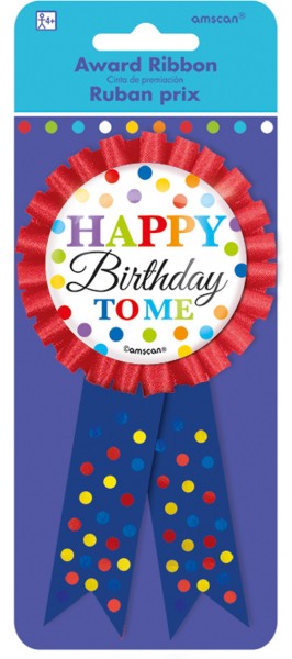 Rainbow Birthday Button 14,6cm
