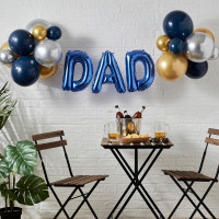 Ballongirlande DAD luxary blue