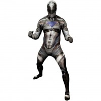 Schwarzer Power Ranger Morphsuit Deluxe