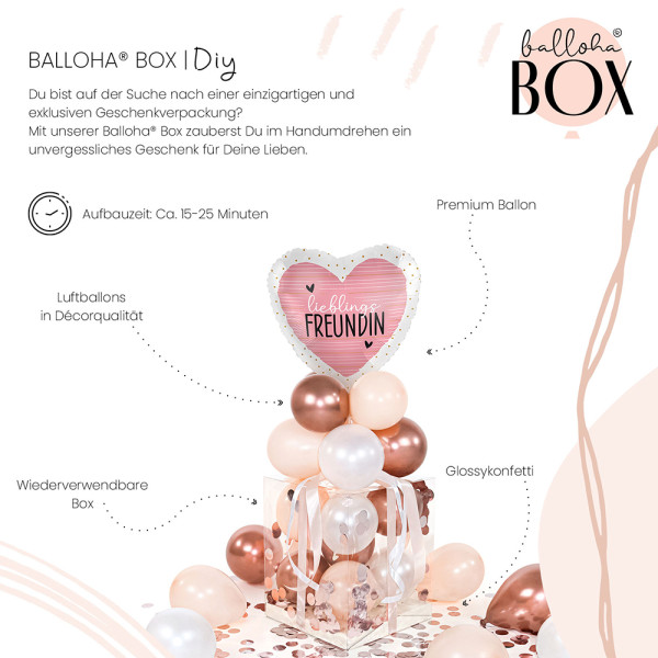 Balloha Geschenkbox DIY Lieblingsfreundin XL 3