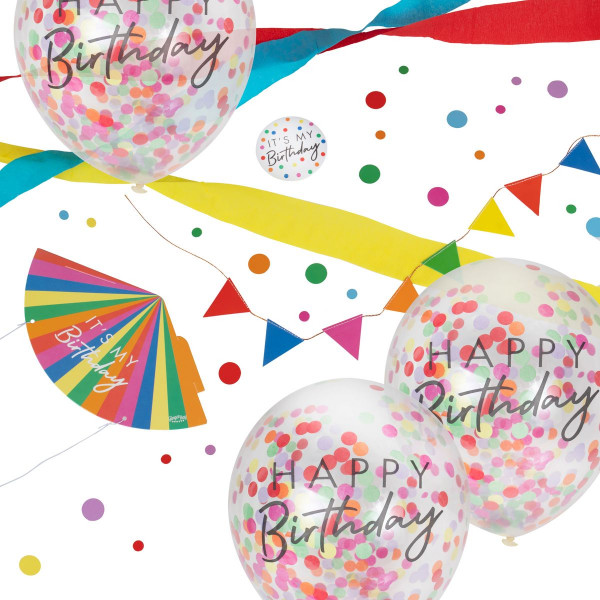 Happy Birthday Schreibtisch Partyset