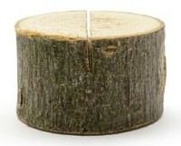 10 Tischkartenhalter aus Holz 3-4cm