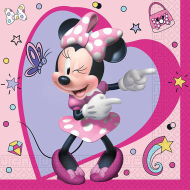 20 FSC Daisy und Minnie Servietten