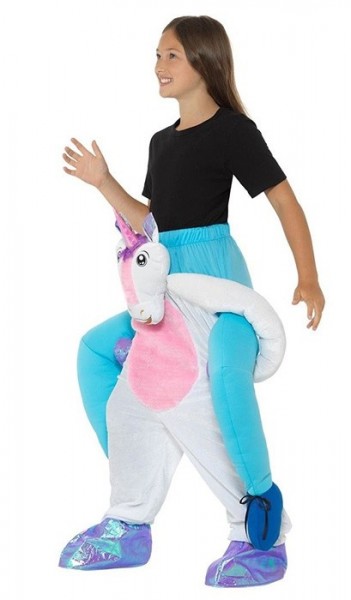 Huckepack Einhorn Kostüm für Kinder 2